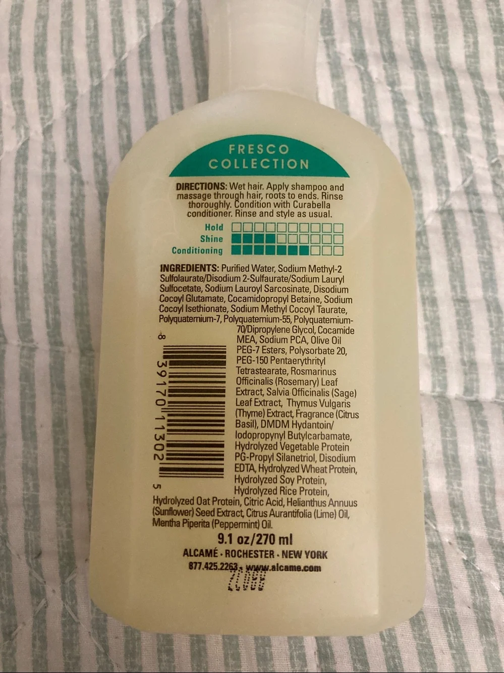 New Capello La’Vare Revitalizing Shampoo 9.1 oz Fresco Collection